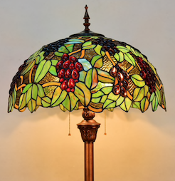 Tiffany glas in lood lamp