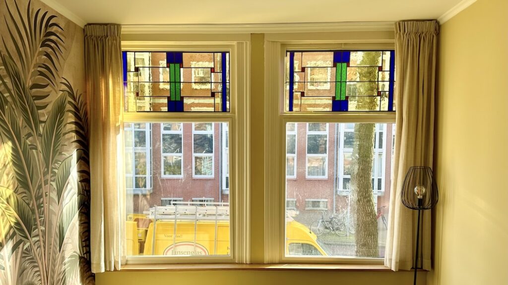 Glas in lood Kralingen Kortekade